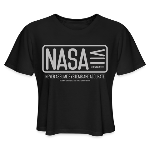 NASA Tee - black