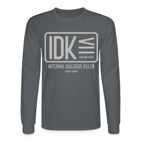 IDK Long Sleeve - charcoal