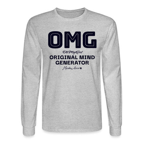 OMG Long Sleeve - heather gray