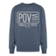 POV Oversized Sweatshirt - stone blue