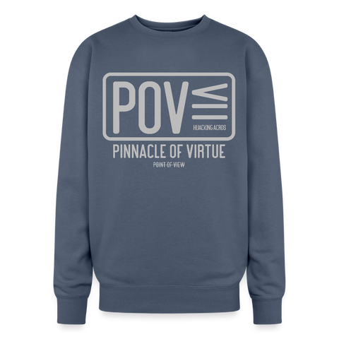 POV Oversized Sweatshirt - stone blue