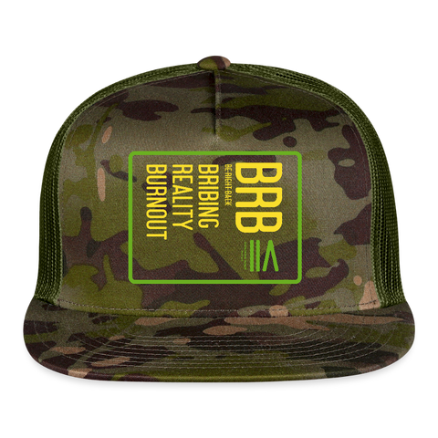 BRB Trucker Hat - MultiCam\green