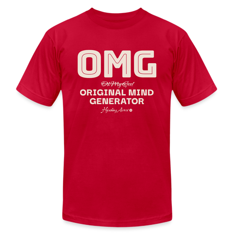 OMG Tee - red