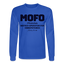 MOFO Long Sleeve - royal blue