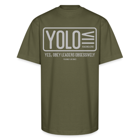 YOLO Heavy Tee - classic olive