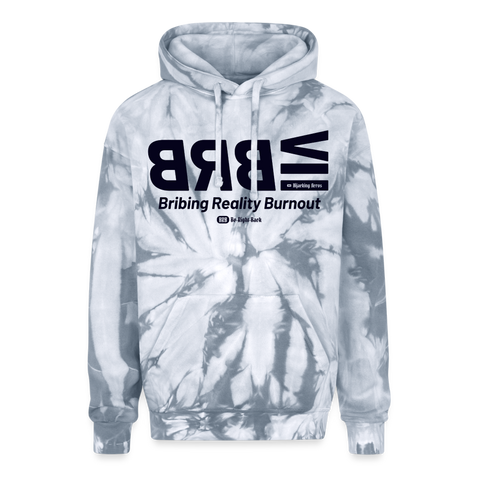 BRB Blue Acro Hoodie - spider silver