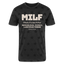 MILF Tee - charcoal star 