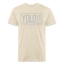 YOLO Tee - heather cream