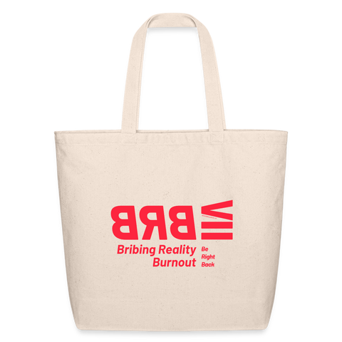 BRB Red Acro Tote - natural