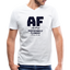 AF V Neck - white