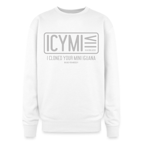 ICYMI Oversized Sweatshirt - white