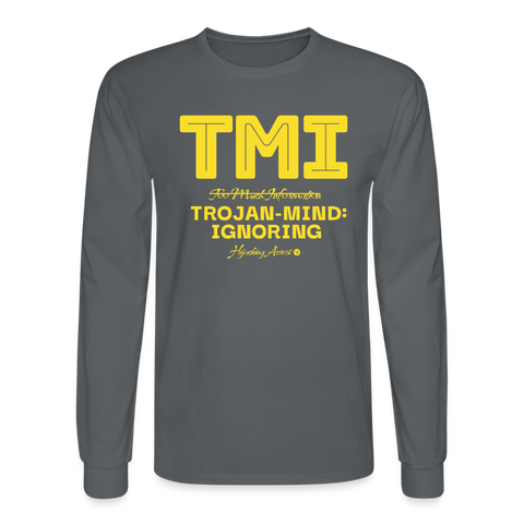 TMI Long Sleeve - charcoal