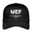 WEF Vintage Hat - black/black