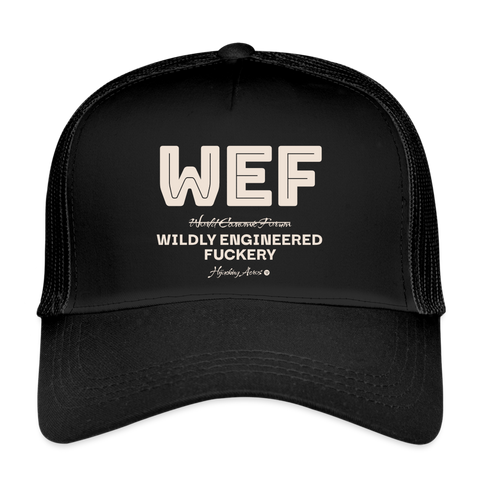 WEF Vintage Hat - black/black