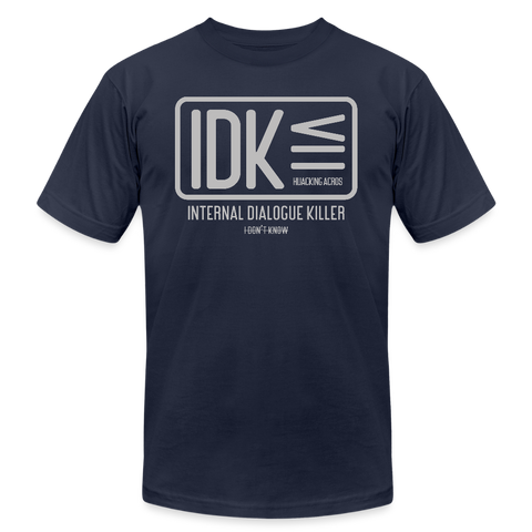 IDK Tee - navy