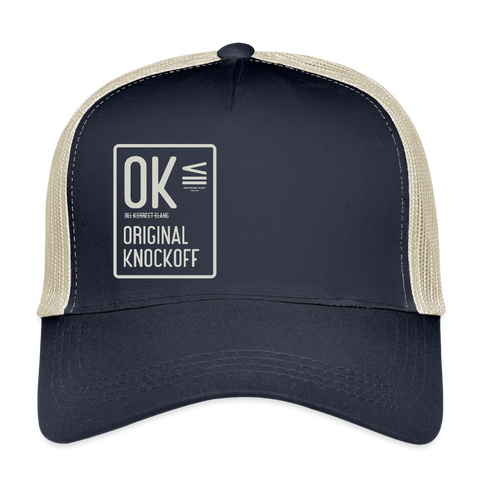 OK Vintage Trucker Hat - pacific/oyster