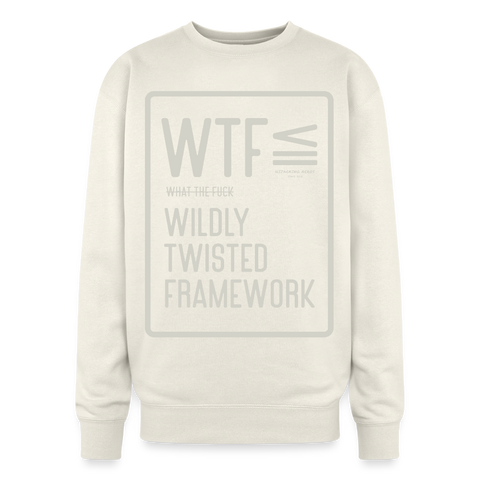 WTF Oversized Sweatshirt - ivory