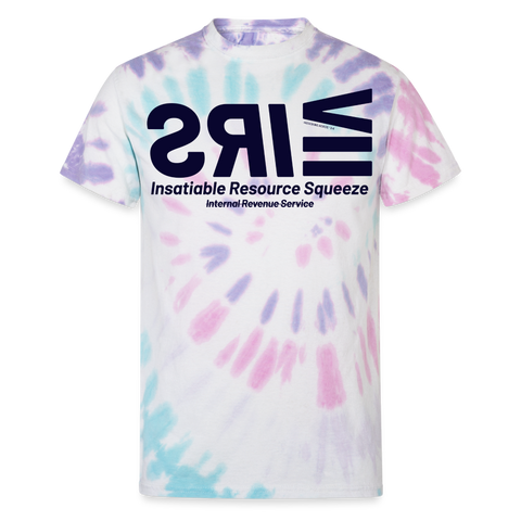 IRS Blue Acros Tee - Pastel Spiral