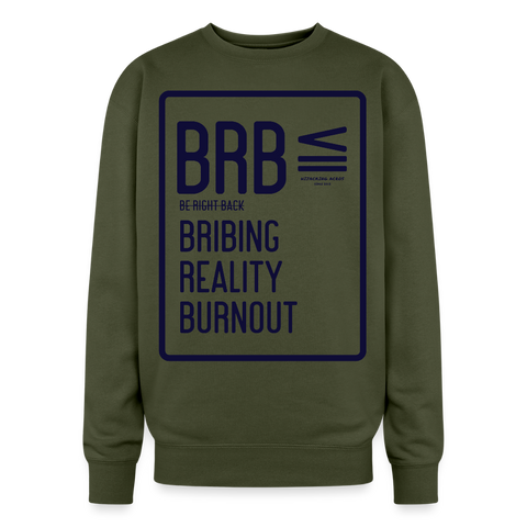 BRB Oversized Sweatshirt - olive green