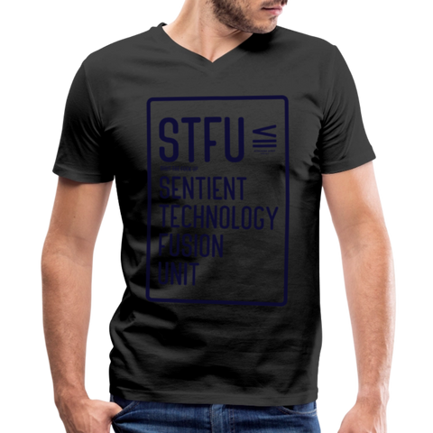 STFU V Neck - black