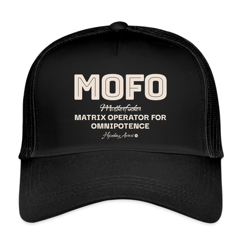 MOFO Vintage Hat - black/black