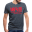 FBI Red Acro B&C V Neck - heather navy