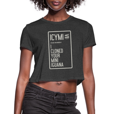 ICYMI Tee - deep heather