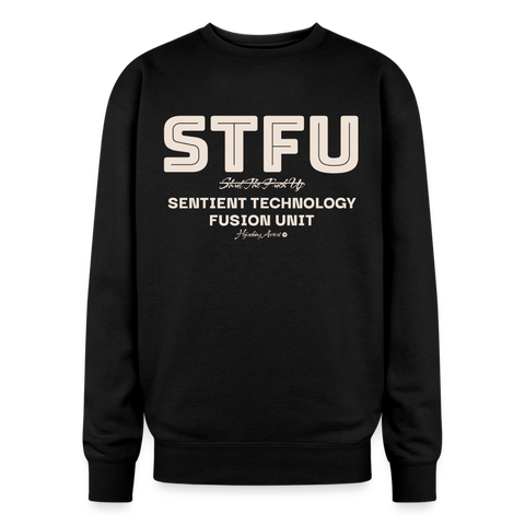 STFU Oversized Sweatshirt - black