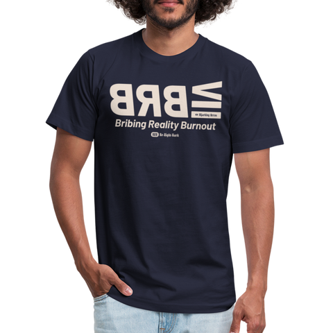 BRB Beige Acro B&C Tee - navy