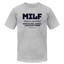 MILF Tee - heather gray