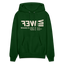 WEF Beige Acro Hoodie - forest green