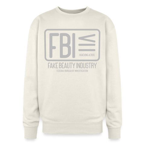 FBI Oversized Sweatshirt - ivory