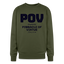 POV Oversized Sweatshirt - olive green