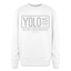 YOLO Oversized Sweatshirt - white
