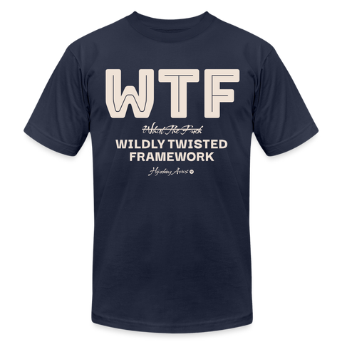 WTF Tee - navy