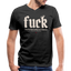 FUCK Beige Acro B&C V Neck - black