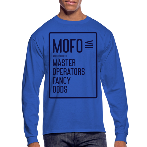 MOFO Long Sleeve - royal blue