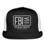 FBI Tuckers Hat - black/white