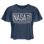 NASA Tee - heather navy