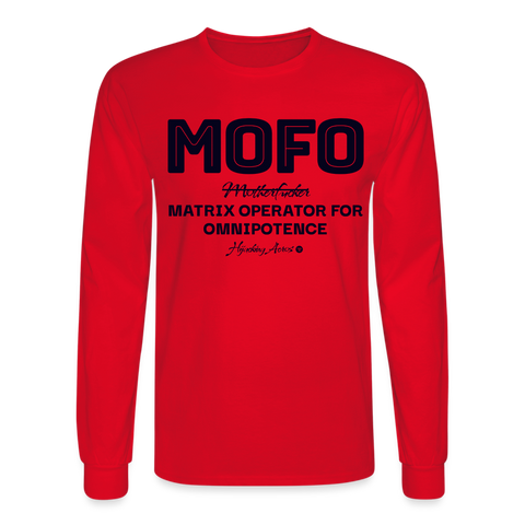 MOFO Long Sleeve - red