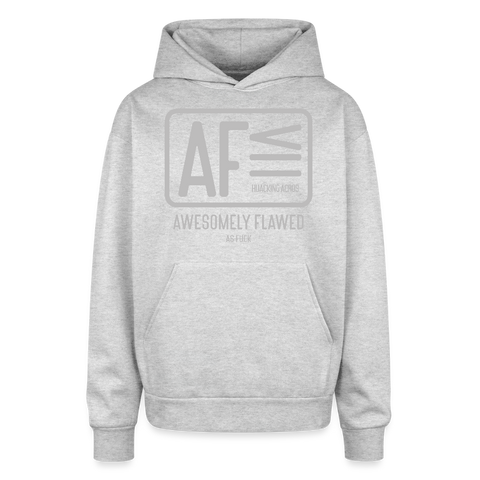 AF Oversized Hoodie - heather grey