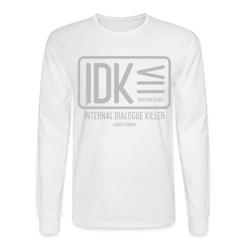 IDK Long Sleeve - white