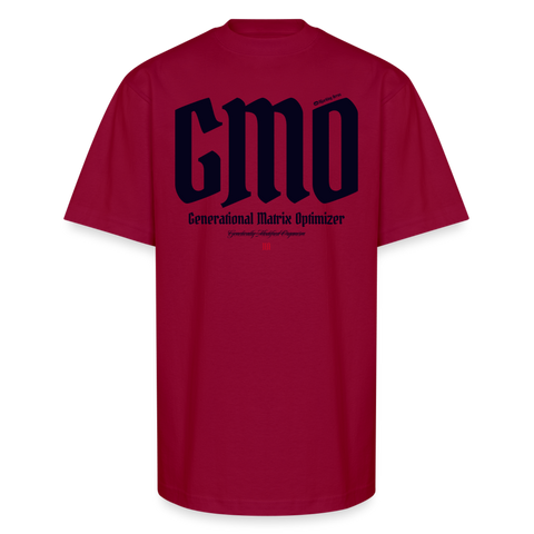 GMO Blue Acro Heavy Tee - cardinal