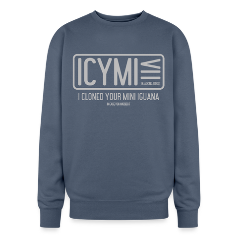 ICYMI Oversized Sweatshirt - stone blue