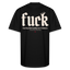 FUCK Beige Acro Heavy Tee - black