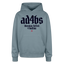 AD4BS Blue Acro Oversized Hoodie - stone blue