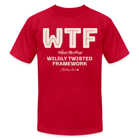 WTF Tee - red