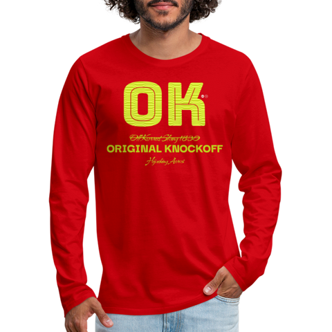 OK Long Sleeve - red