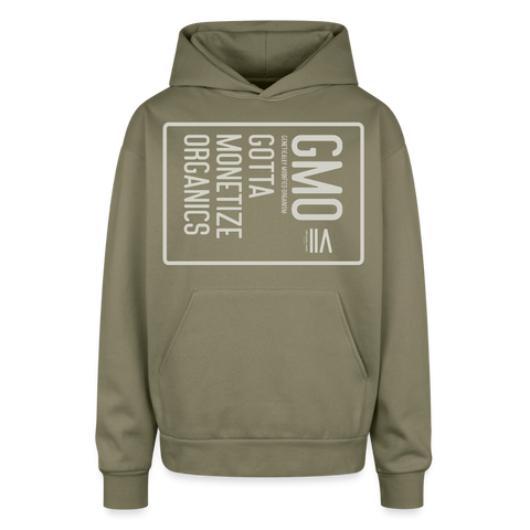 GMO Oversized Hoodie - olive
