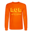 LOL Long Sleeve - orange